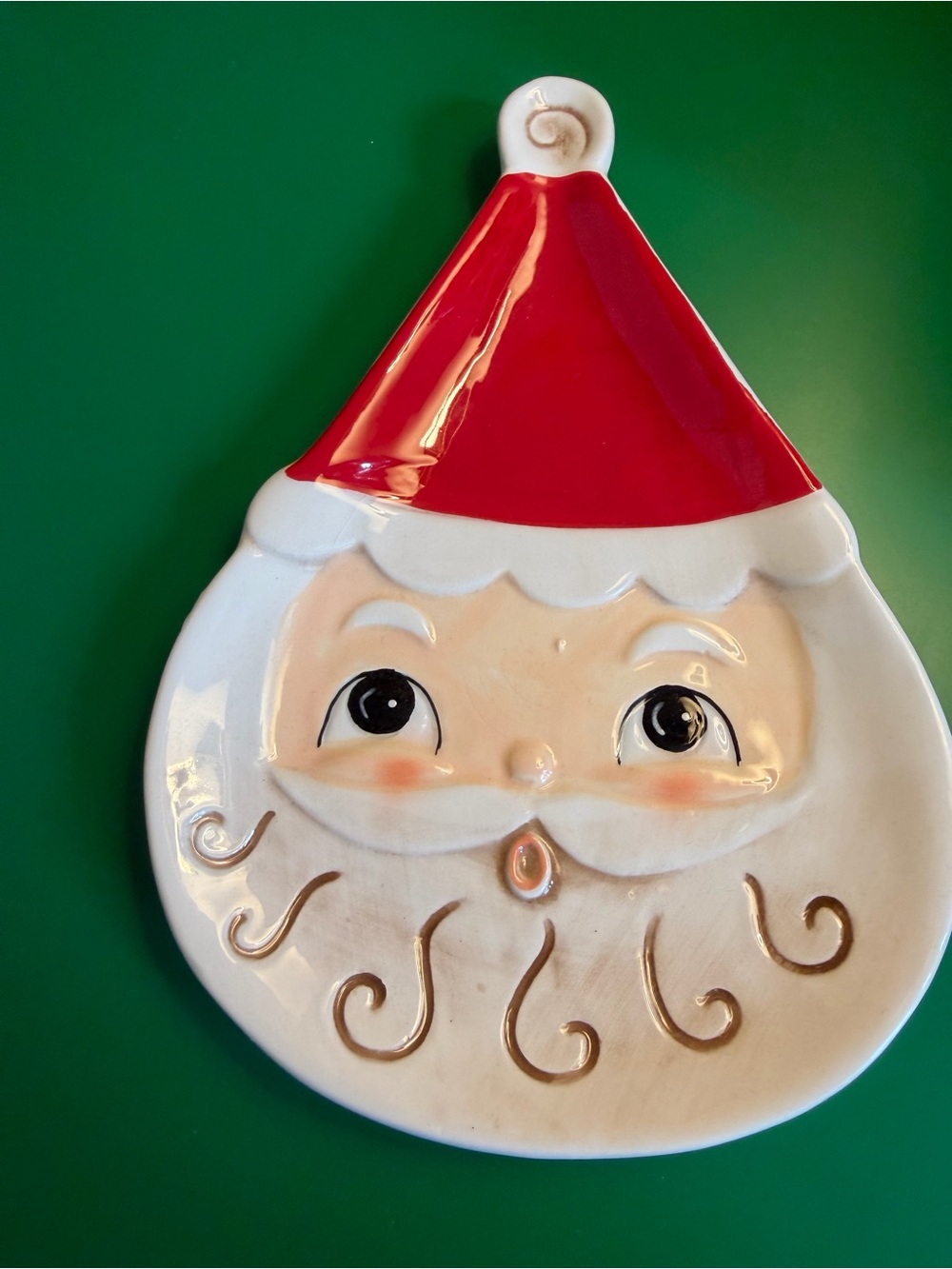 Johanna Parker small Santa plate